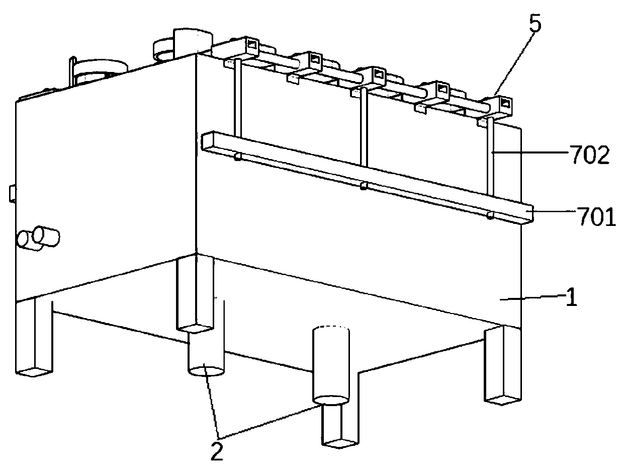 Forestry engineering seedling culture device