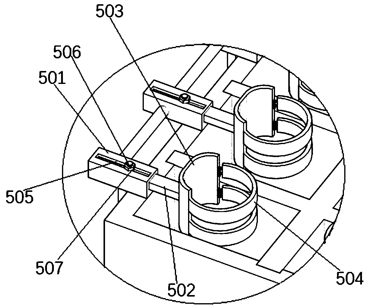 Forestry engineering seedling culture device