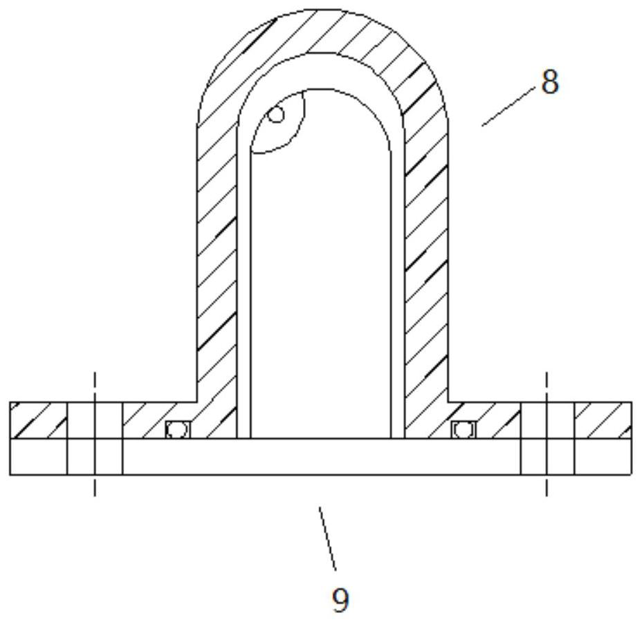 Fuel nozzle and header pipe combined sealing test device and method