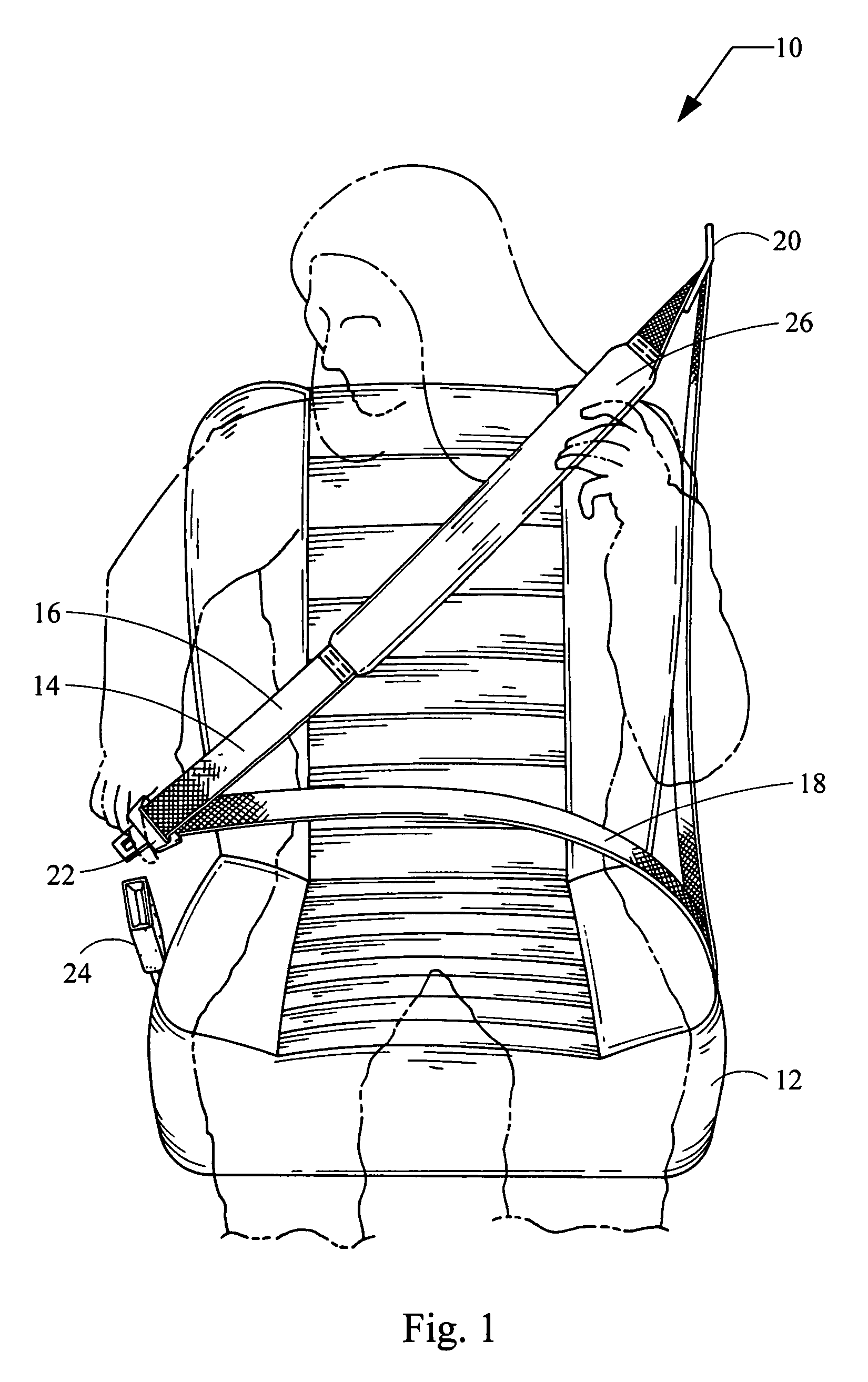 Dual spool retractor seat belt system