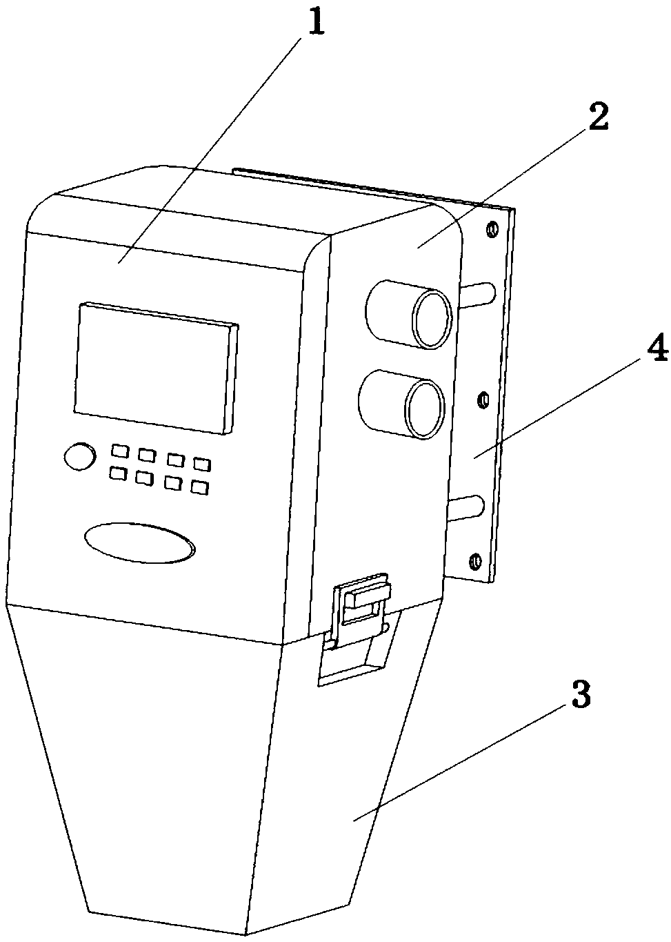 Main machine of central vacuum cleaner for smart home