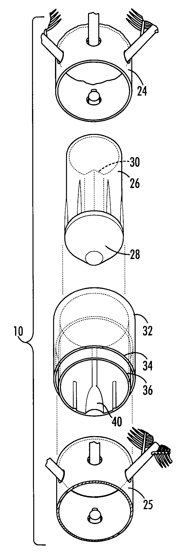 Tree pole coupler system