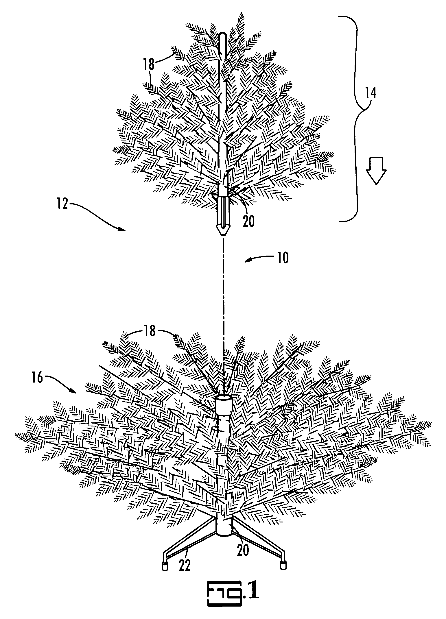 Tree pole coupler system