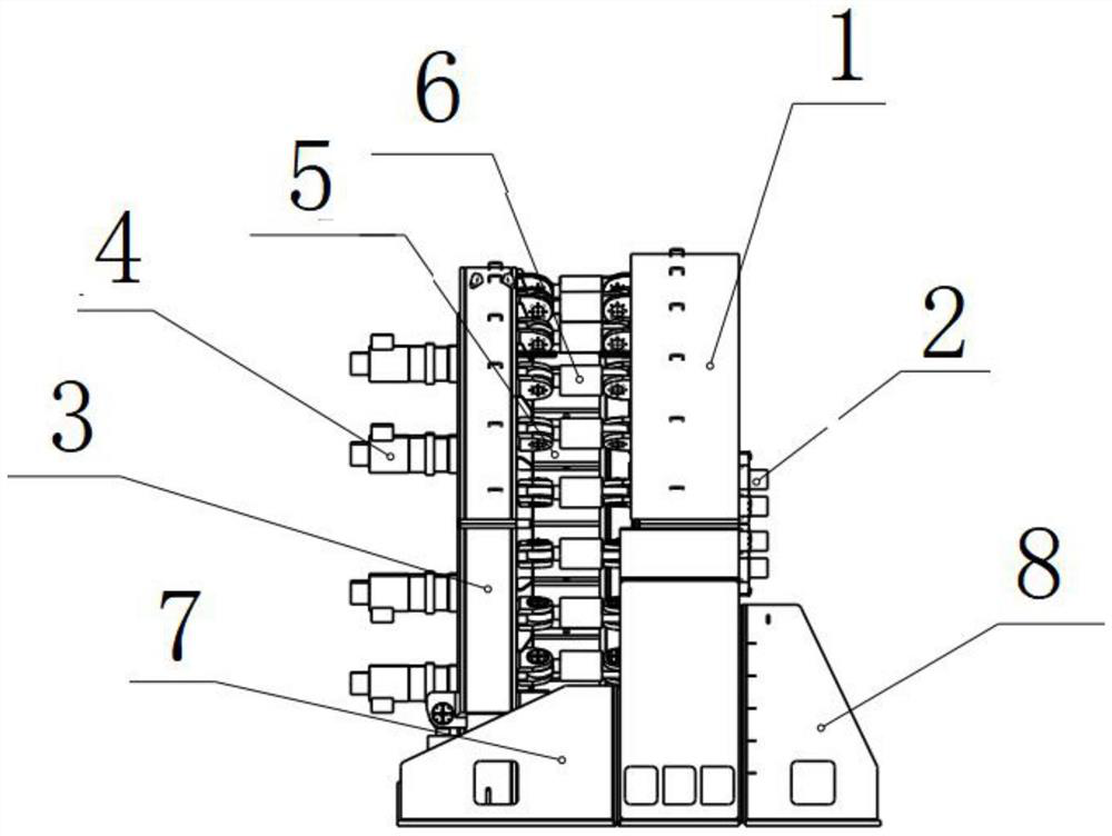 Bearing working condition simulation test bench