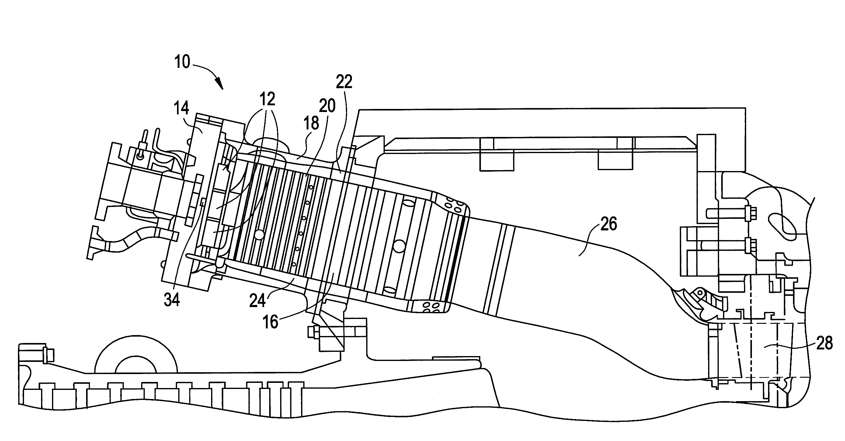 Diluent shroud for combustor