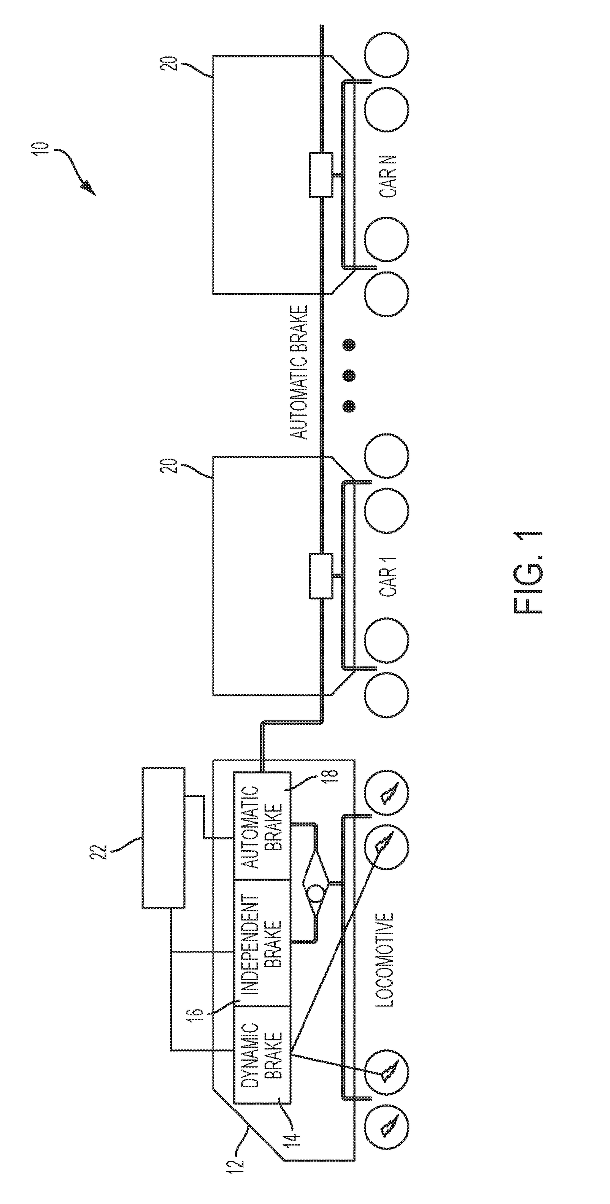 Intelligent locomotive brake control system