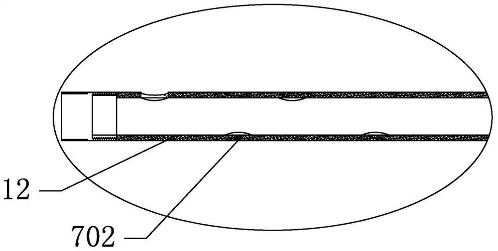 High-speed railway foundation bed slurry-turning mud-emitting fine particle migration detection device