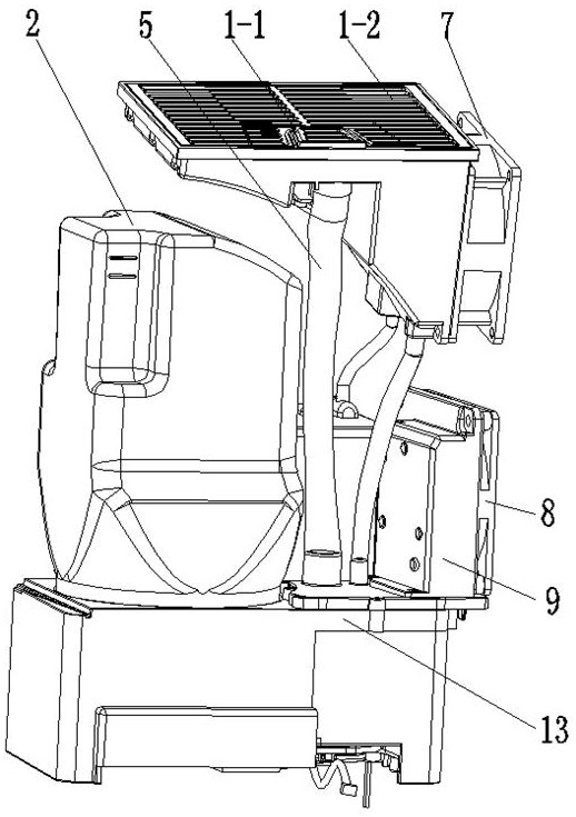 Sterilization and disinfection device for novel coronavirus