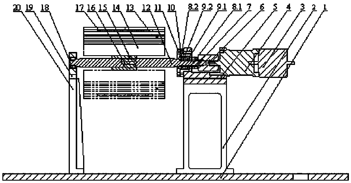 Photolithography plate automatic flipping device