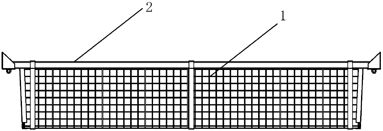 Sewage pond system with deodorizing effect