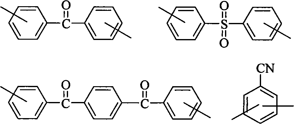 O-phthalodinitrile end-blocked soluble polyarylether resin with phthalazinone structure and condensate and preparation method thereof