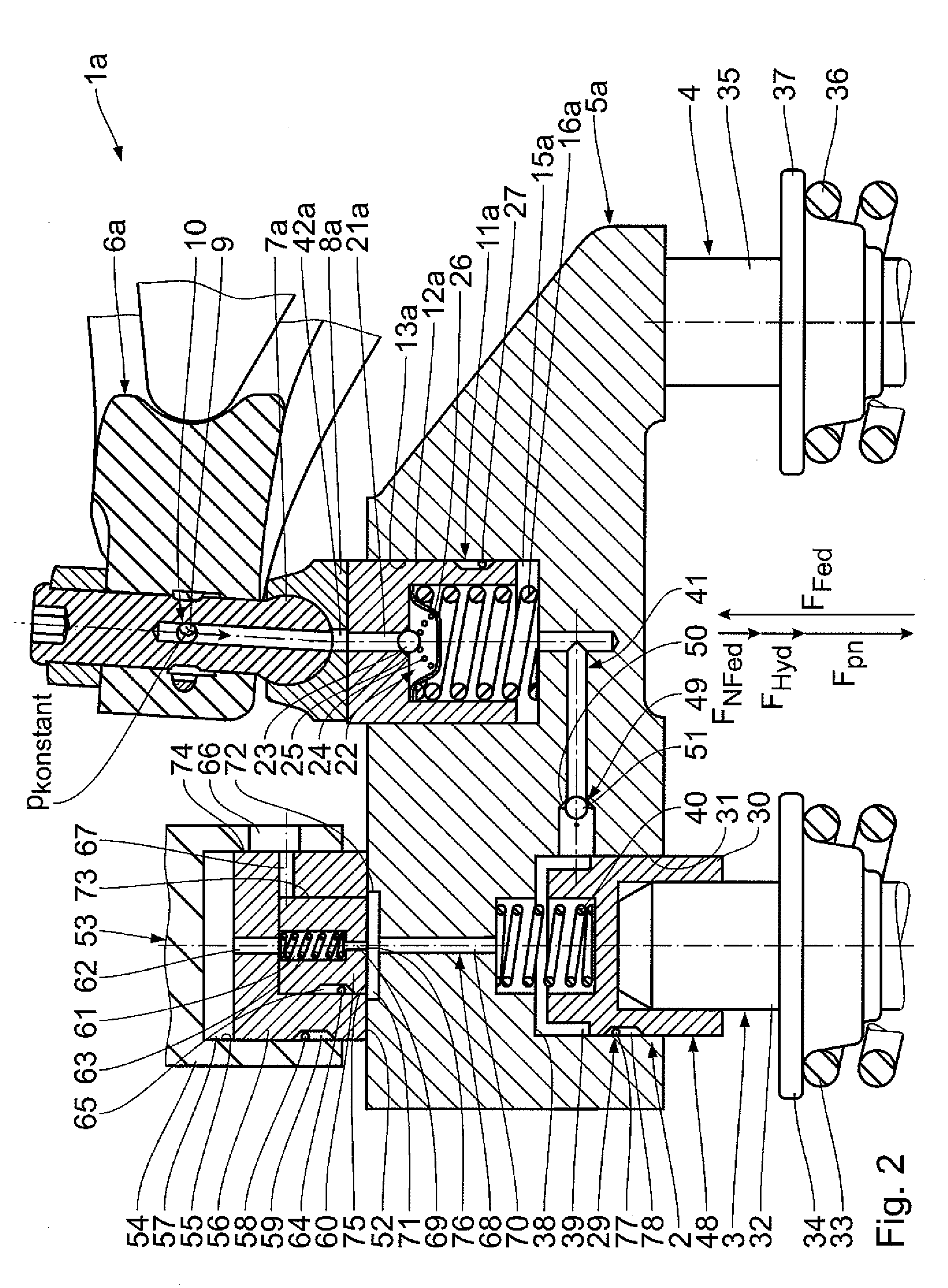 Internal combustion engine having a motor brake assembly