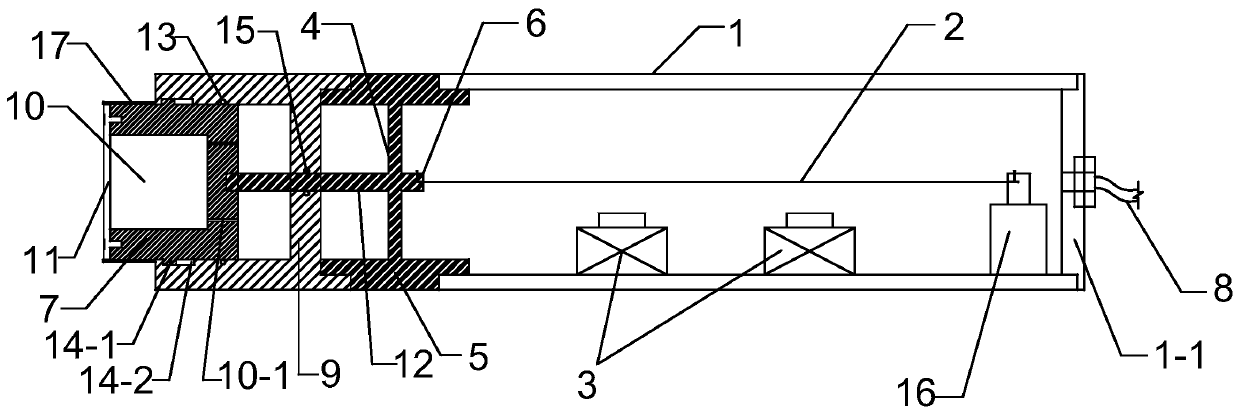 Vibrating wire type pressure sensor