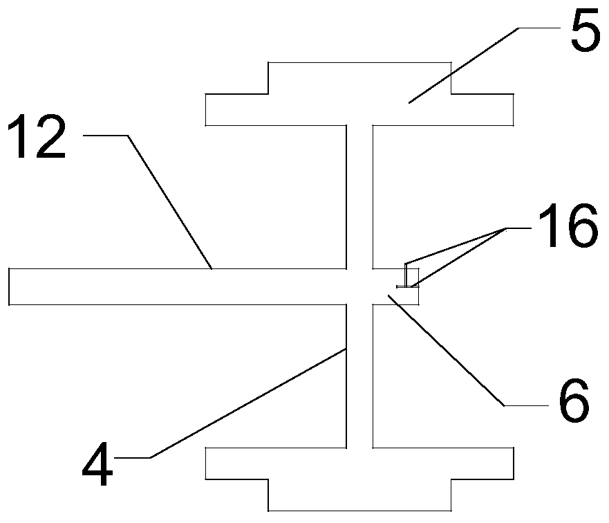 Vibrating wire type pressure sensor