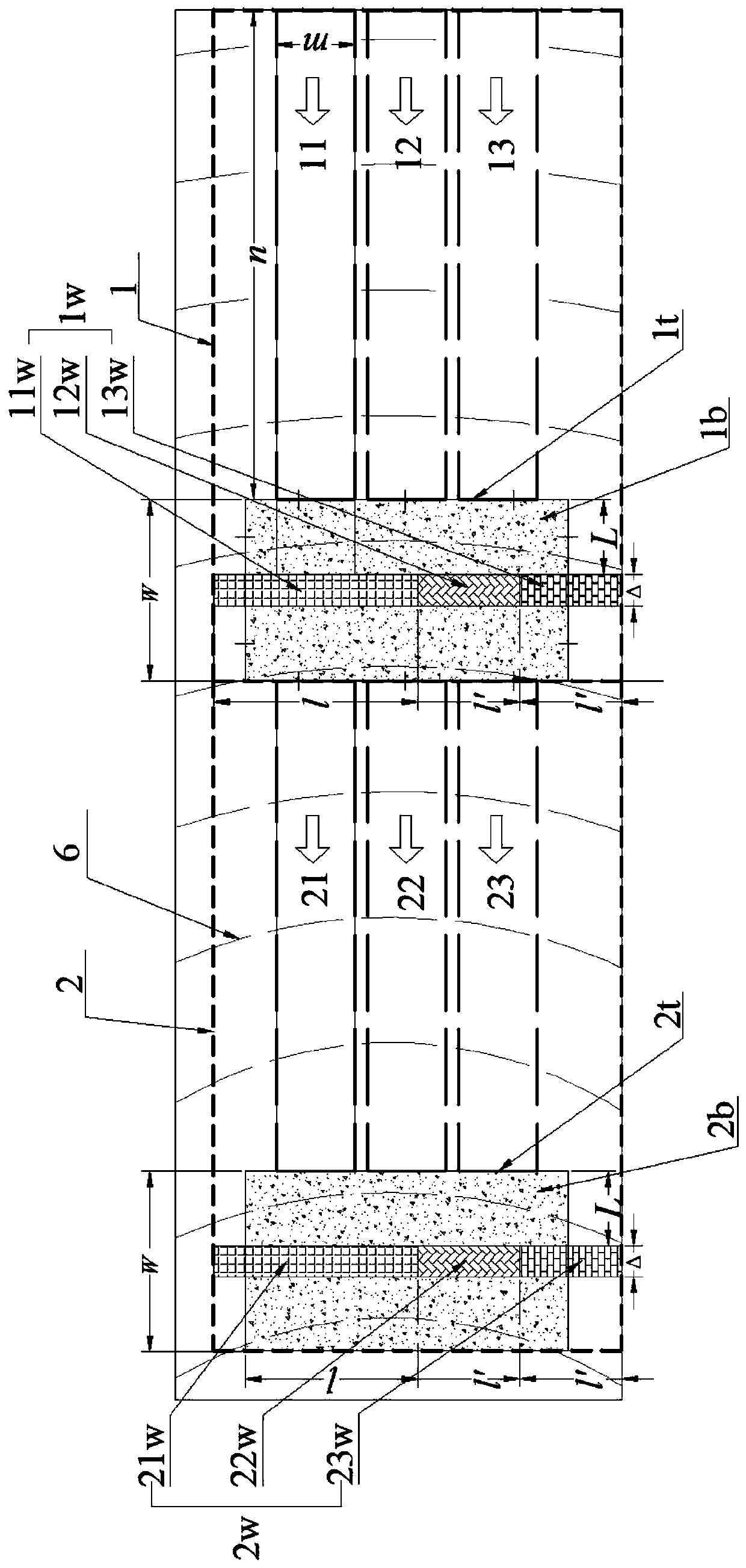 Water-bearing layer segmented grouting curtain water-holding mining method