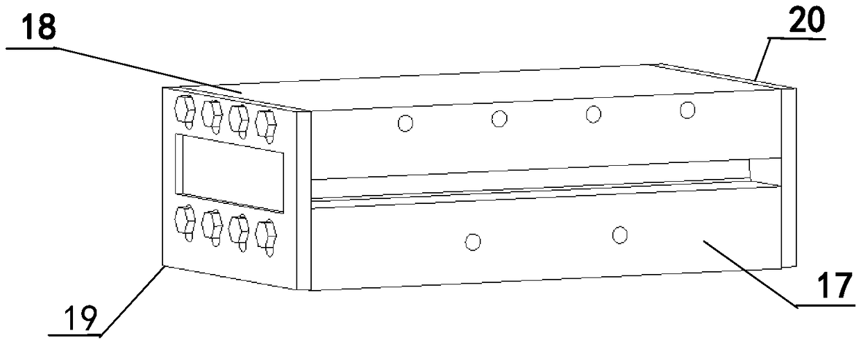 A test bench for seal leakage characteristics with adjustable gap