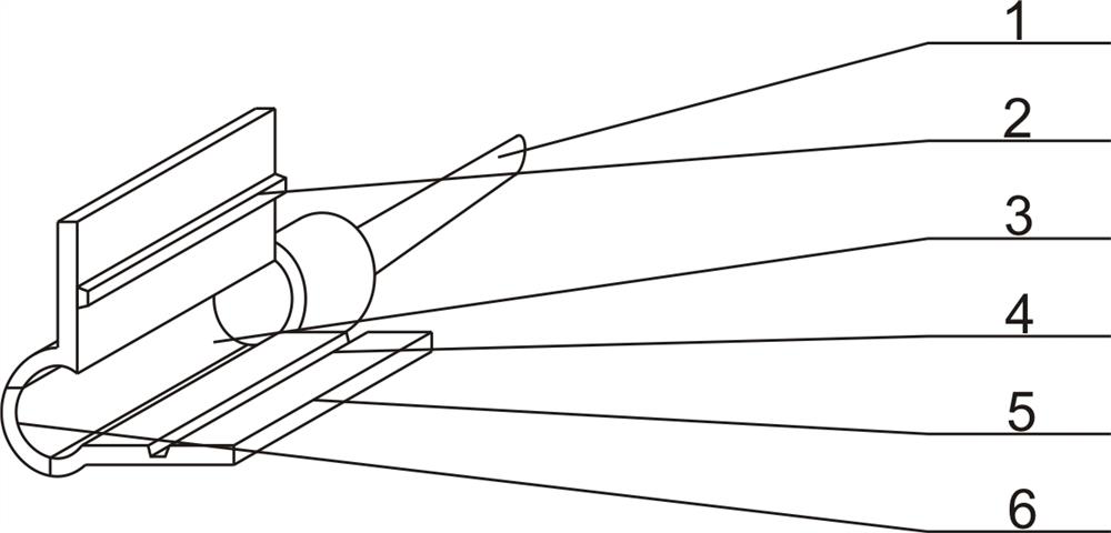 Intraocular lens injection device