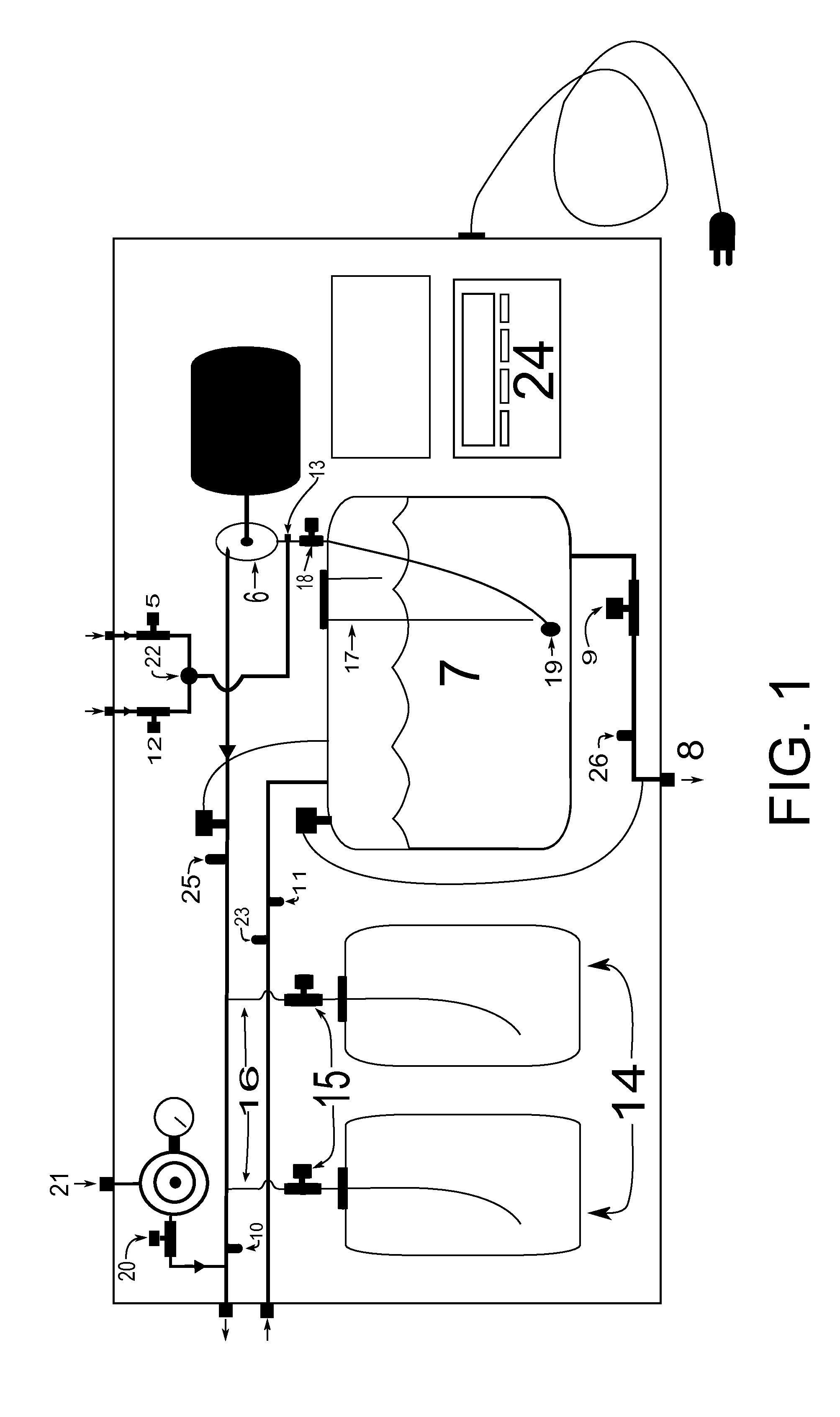 In-place recirculatory draft beer line cleaning system