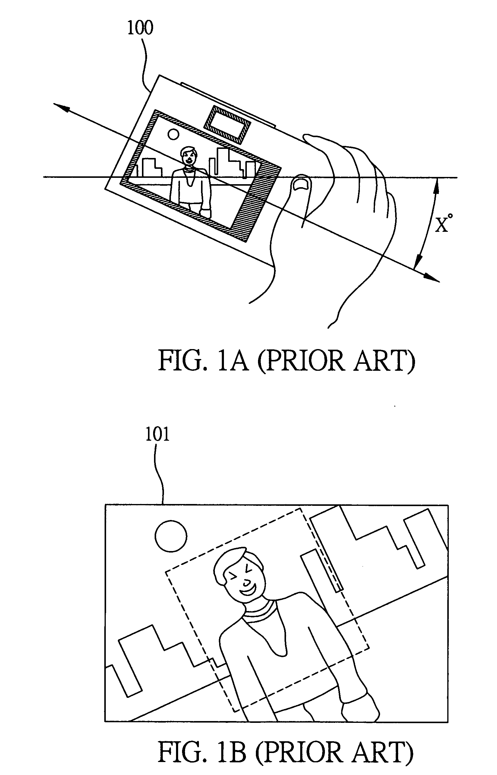 Automatic angle adjusting system