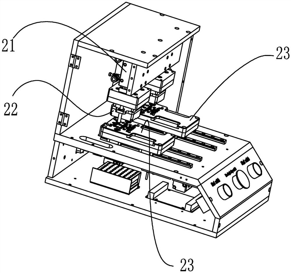 Automatic aligning, pasting and pressing Dome sheet equipment