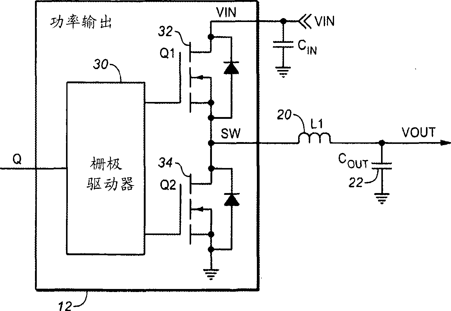 Power converter with hysteretic control