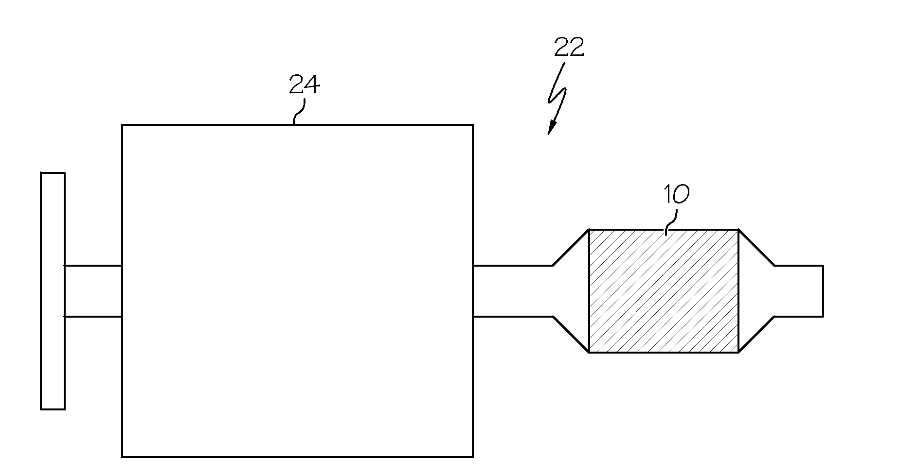 Combined hydrocarbon trap and catalyst