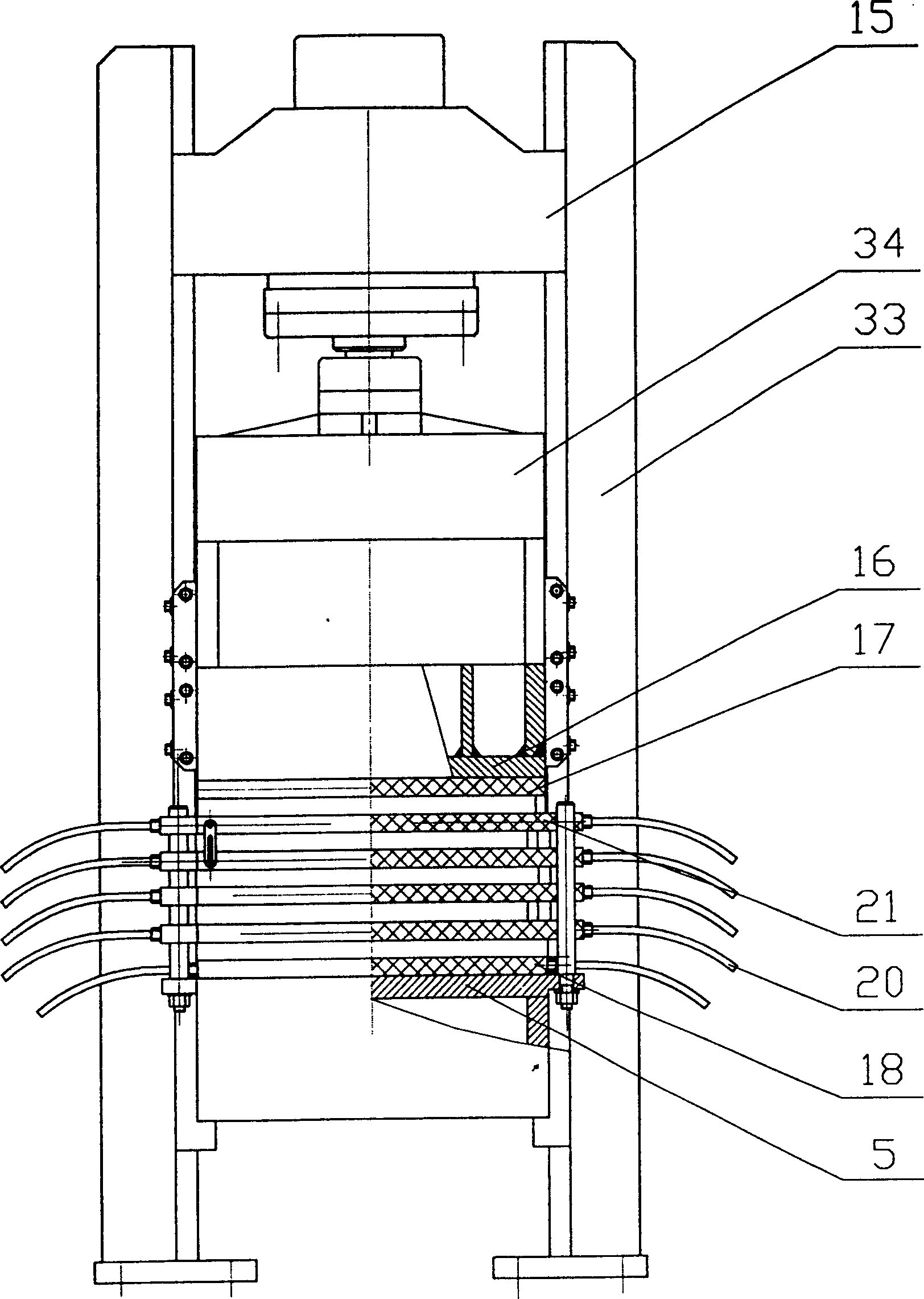 High-efficient strong filter press