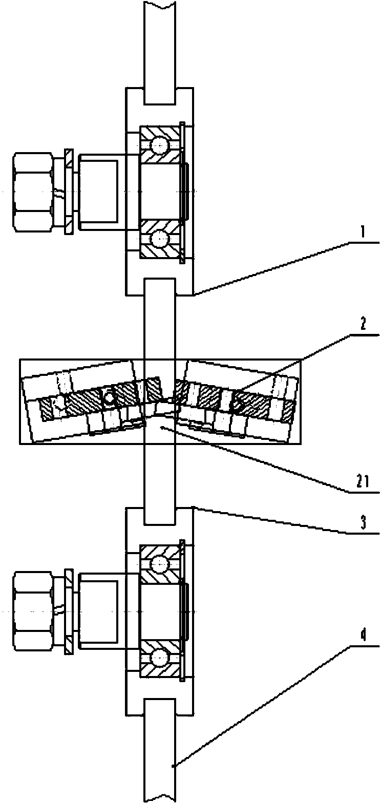 Burr removing mechanism and method of flux-cored steel belt