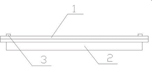 Novel limiting frame for mounting precipitating-preventing rainwater strainer and construction method of novel limiting frame