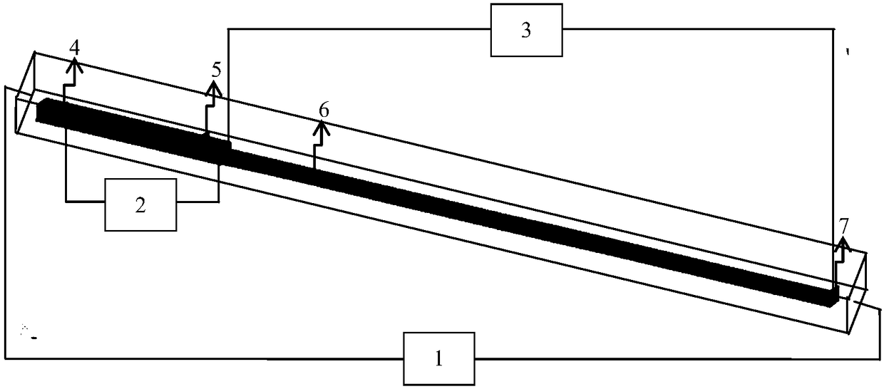 Cold-region tunnel temperature field monitoring device and testing method thereof