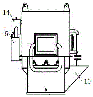 Large dynamic gasification combustion biomass burning machine