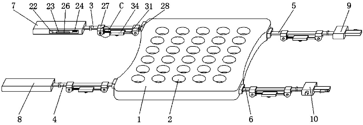 Auxiliary tool for conducting general anesthesia