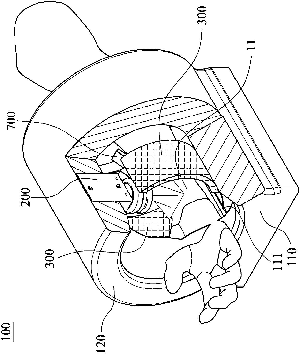 Optical pulse wave image measuring instrument and pulse type measuring method