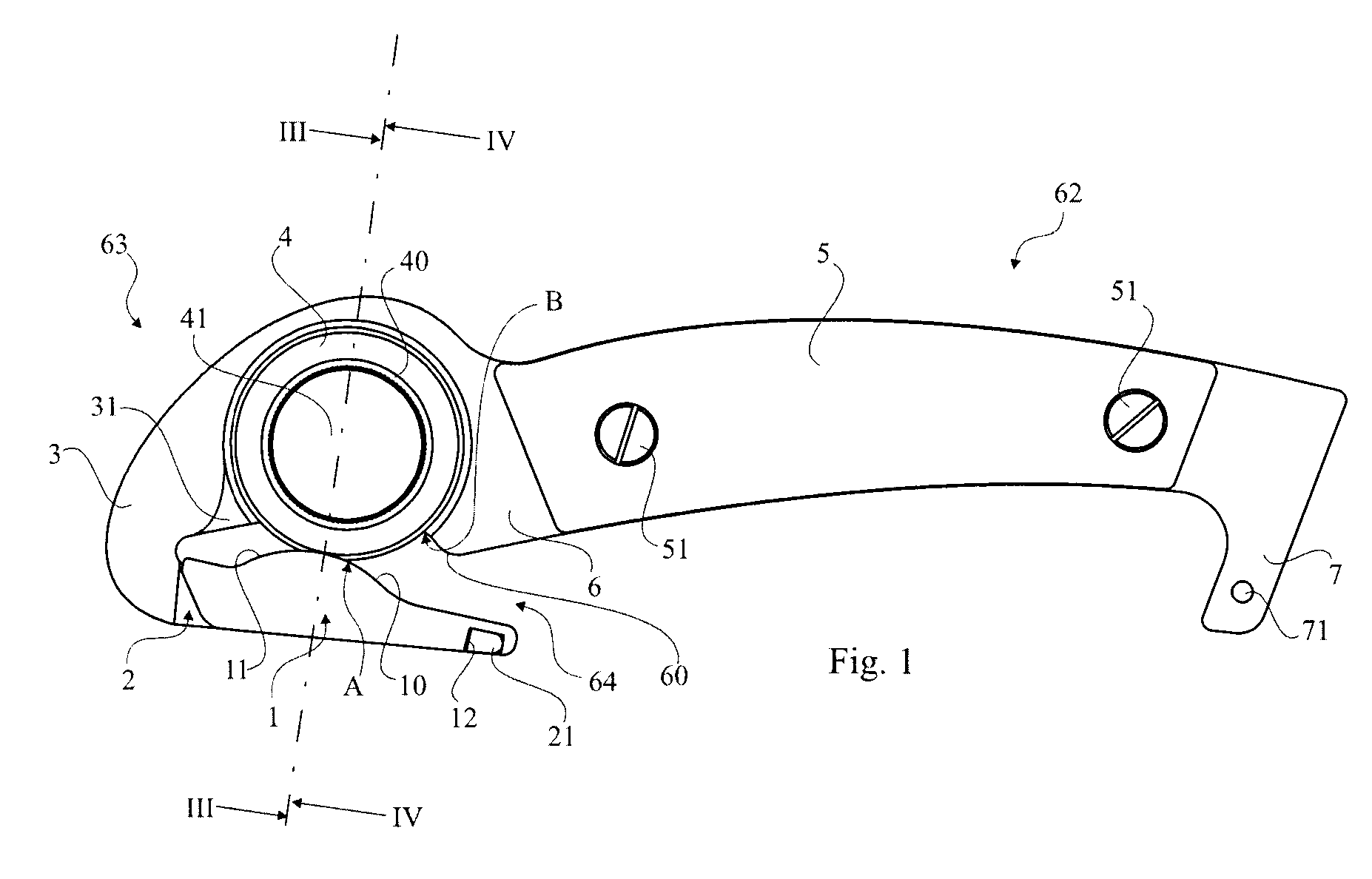 Hand-held cutting device