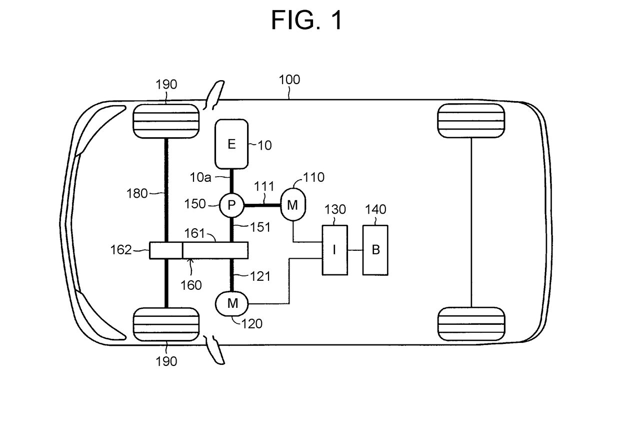 Vehicle and control method for vehicle