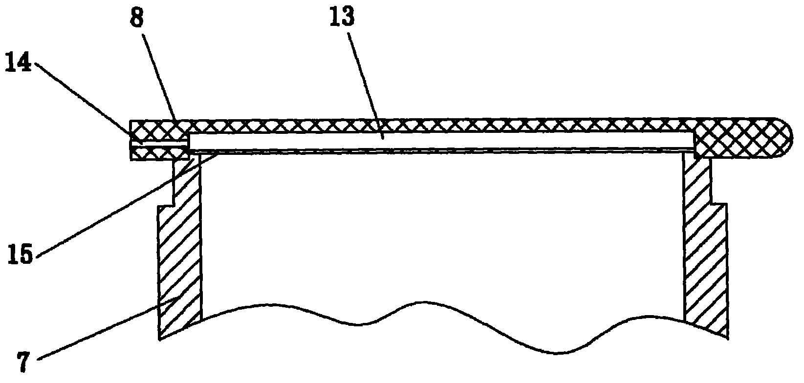 Positive displacement quantitative filling machine for sliced mushroom