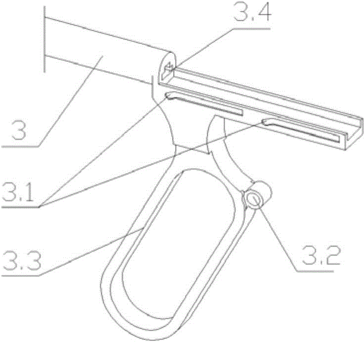 Self-locking hemi-kidney bandage for minimally invasive surgery