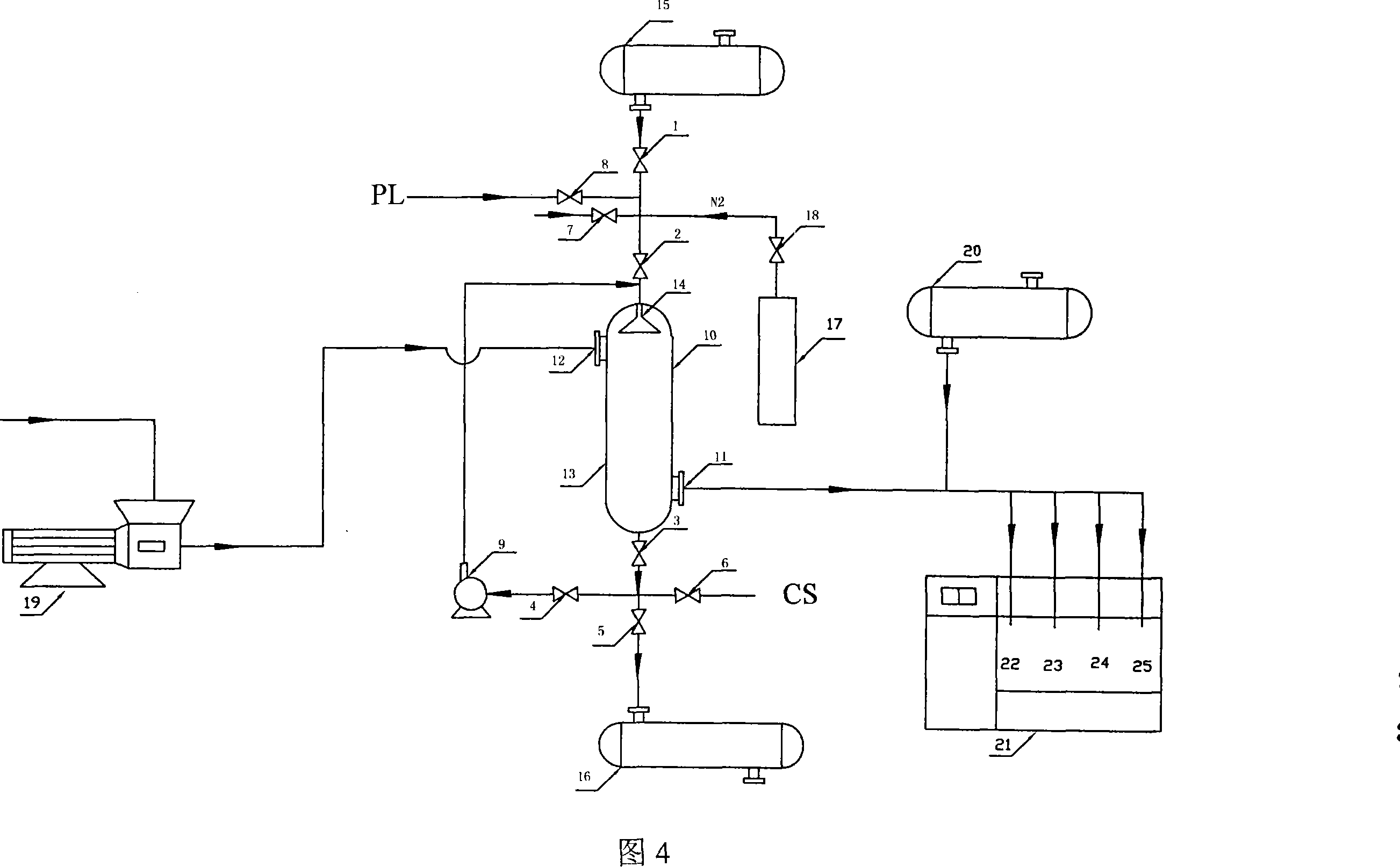 Combined pretreatment method of wood cellulose and system thereof