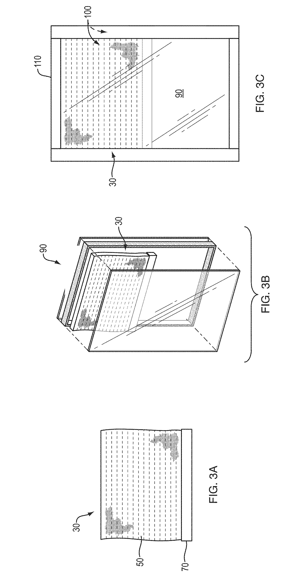 Internal insulating window shade