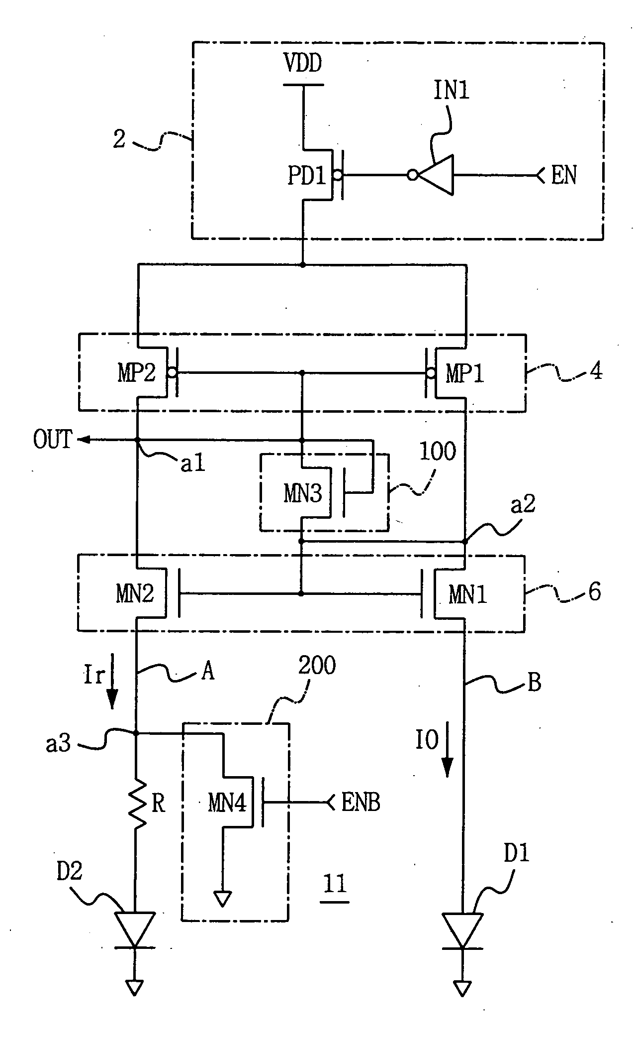 Reference voltage generating circuit for integrated circuit