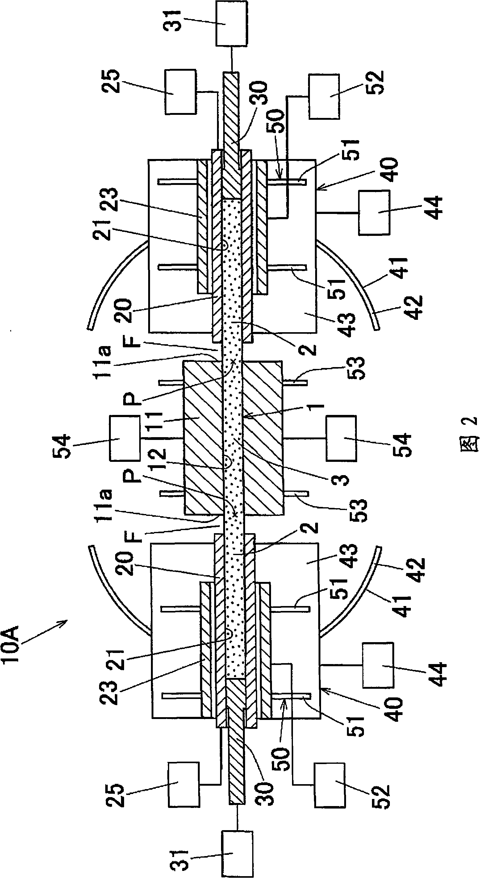 Upsetting method and upsetting apparatus