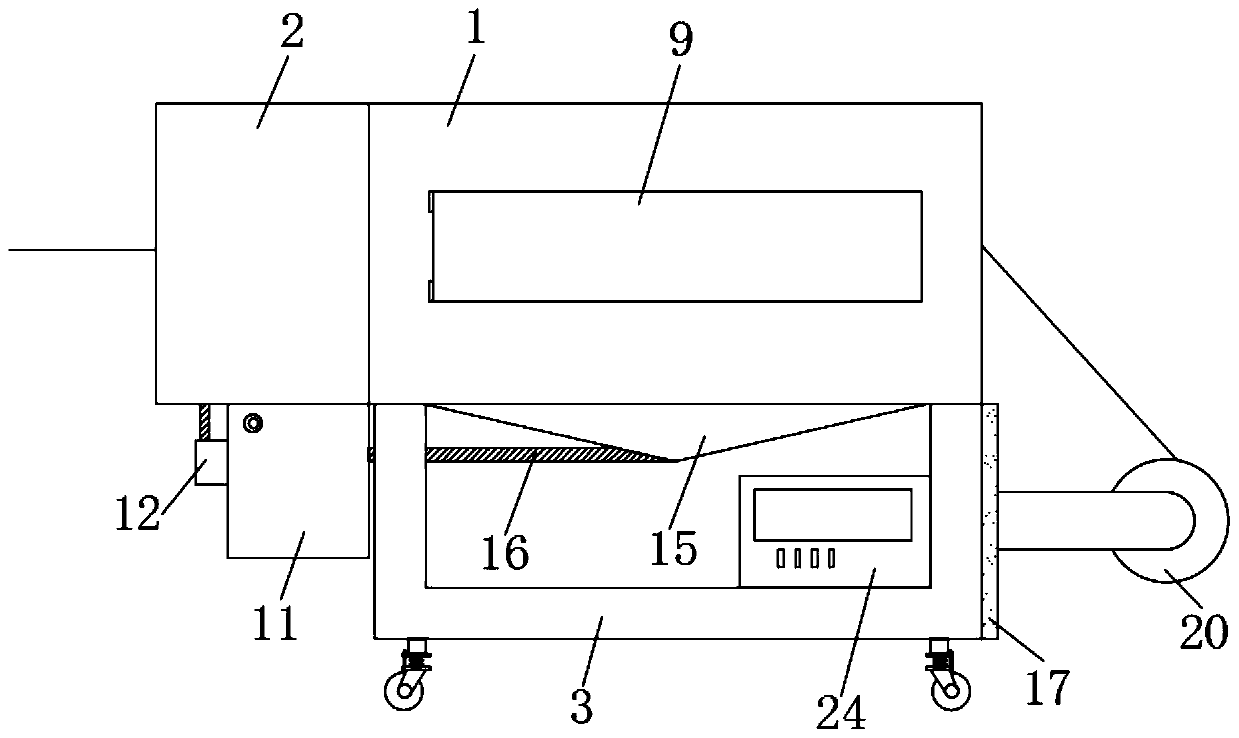 Automatic packaging line for enameled wires and packaging process