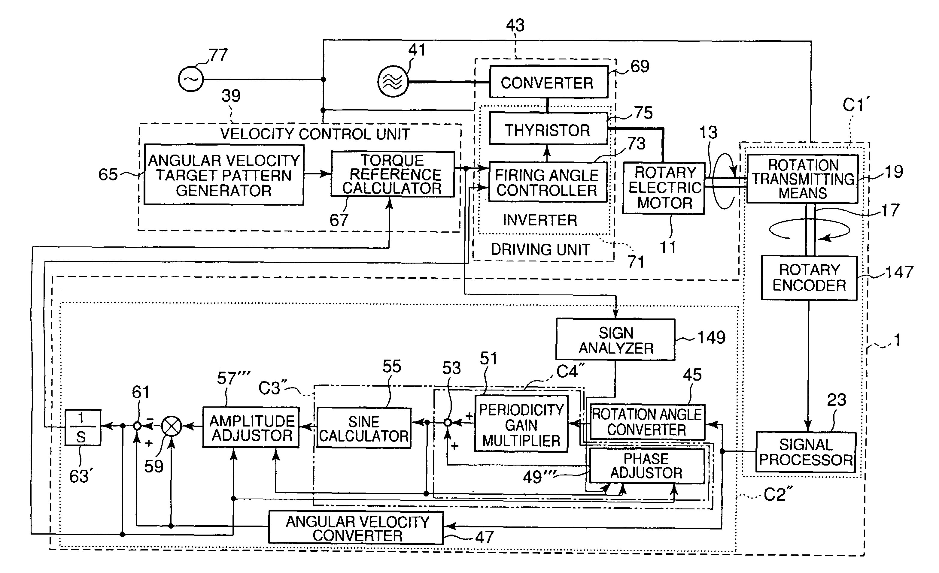 Rotation detection device