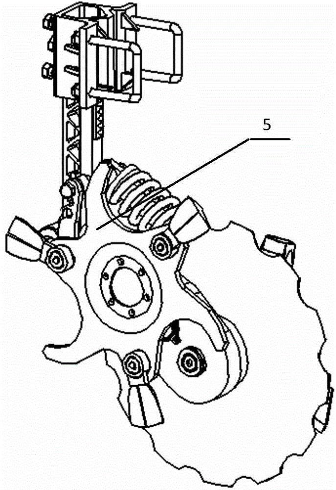 High stubble and thick straw resistant non-tillage seeder