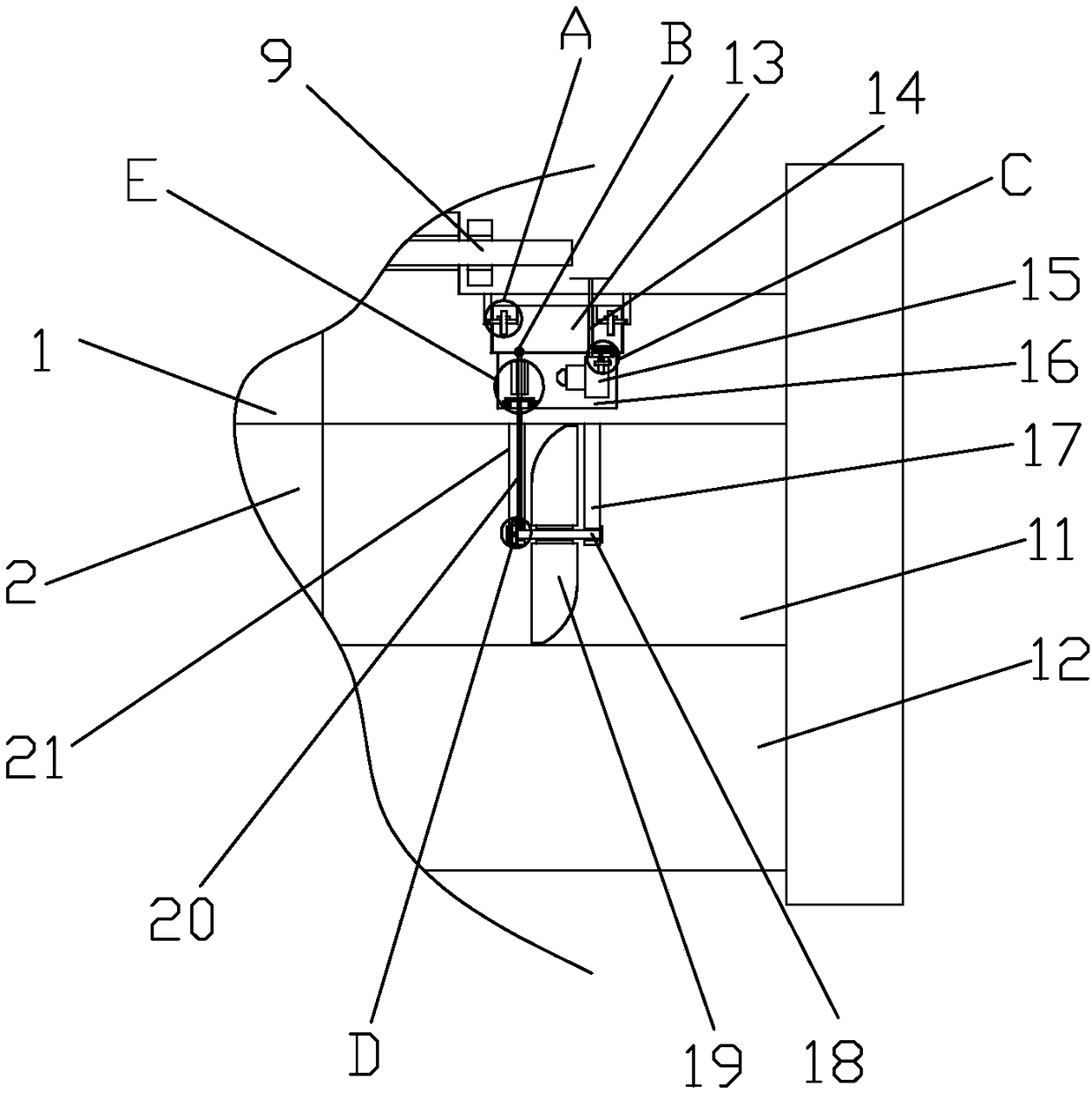 Sluice valve capable of automatically detecting water velocity in real time