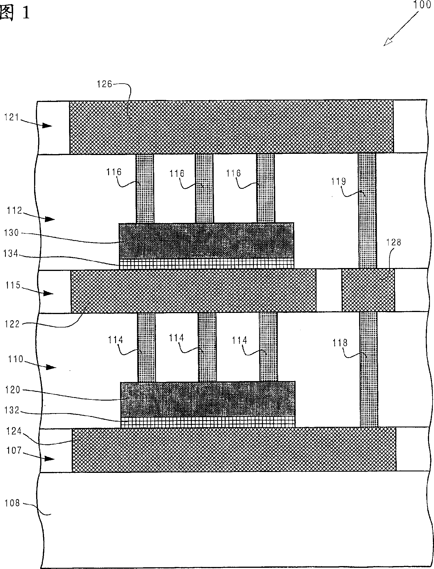 High density composite mim capacitor with reduced voltage dependence in semiconductor dies