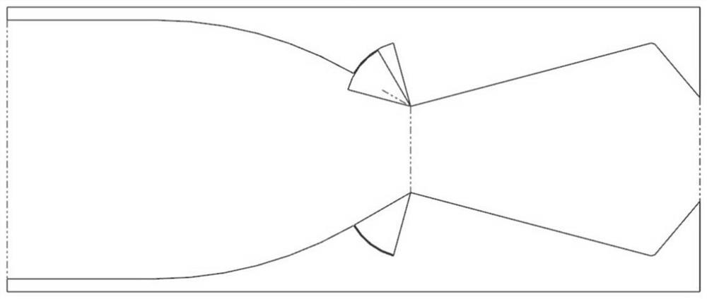 A Mechanical Disturbance Throat Deviation Type Pneumatic Vectoring Nozzle