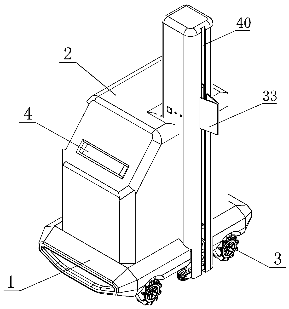 Full-automatic book management robot