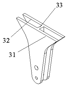 Rope pendulum self-resetting anti-pullout shock-isolation bearing