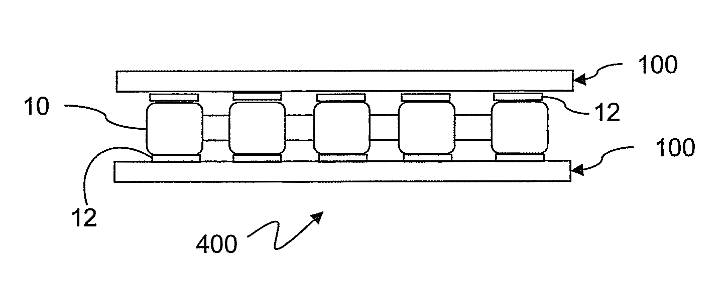 Composite grid with tack film for asphaltic paving, method of paving, and process for making a composite grid with tack film for asphaltic paving